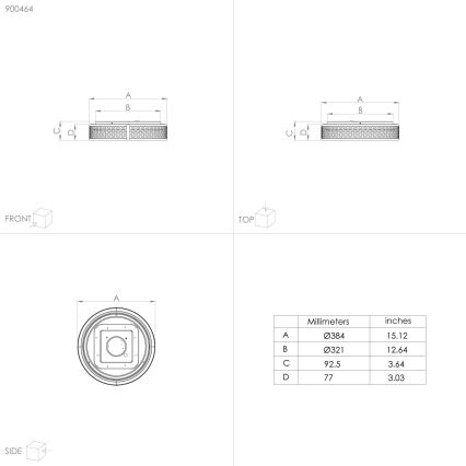 Eglo - LED-kattovalaisin LED/24W/230V