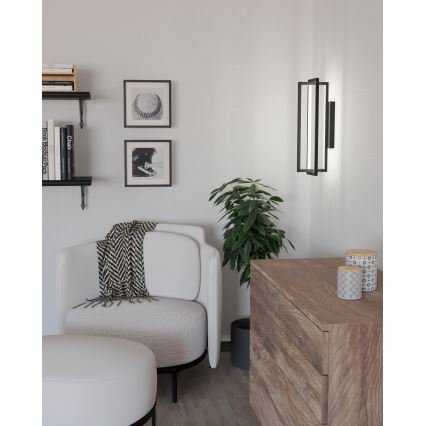 LED Himmennettävä seinävalaisin SIBERIA LED/15,5W/230V + kaukosäädin