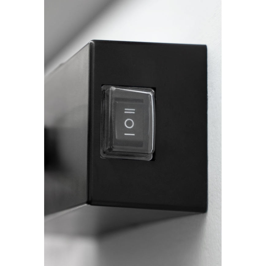 Eglo - LED Kylpyhuoneen peilivalo LED/5W/230V IP44 musta