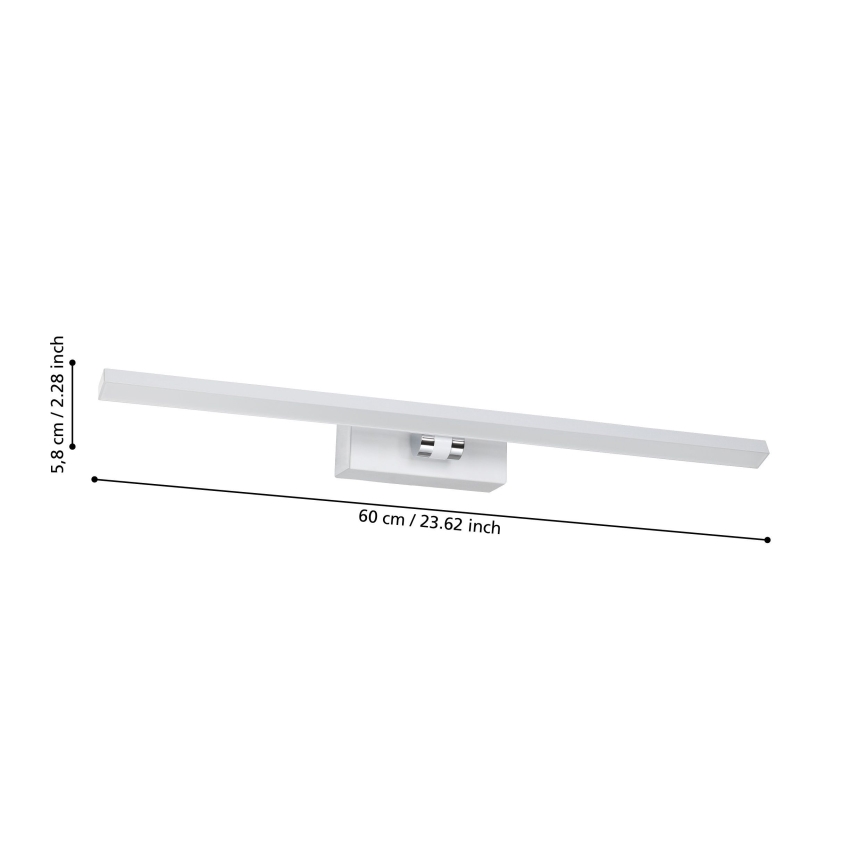 Eglo - LED Kylpyhuoneen peilivalo LED/5W/230V IP44 valkoinen