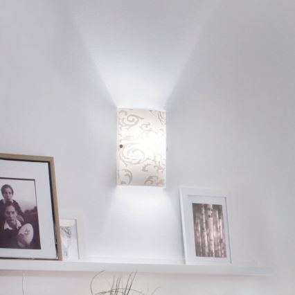Eglo 90049 - Seinävalaisin AMADORA 1xE14/60W/230V