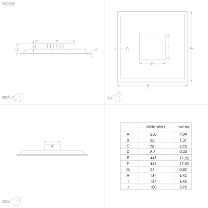 Eglo - LED-kattovalaisin LED/28W/230V