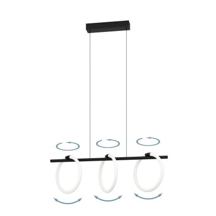Eglo - LED-Riippuvalaisin 3xLED/9W/230V