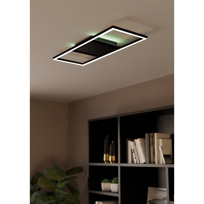 Eglo - LED RGBW Himmennettävä kattovalaisin LED/21W/230V