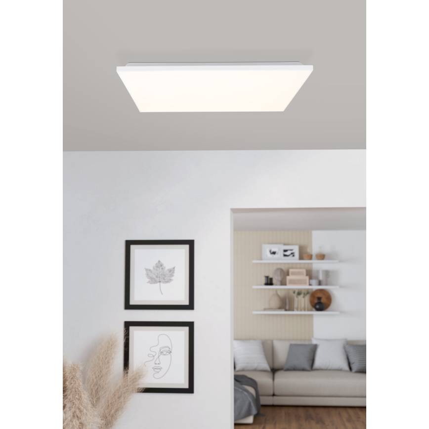 Eglo - LED RGBW Himmennettävä kattovalaisin LED/20,5W/230V 3000-6500K + kaukosäädin
