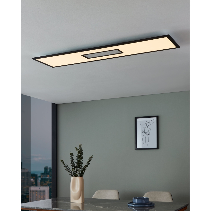 Eglo - LED RGBW Himmennettävä pinta-asennettava paneeli LED/35W/230V + kaukosäädin