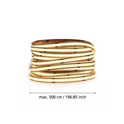Eglo - LED-nauha 5m LED/40W/24/230V 3000K