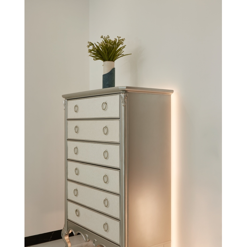 Eglo - LED-himmennysnauha 8m COB STRIPE LED/52,8W/24/230V 2700-6500K + kauko-ohjaus