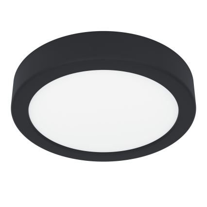 Eglo - himmennettävä LED-kattovalaisin LED/11W/230V musta halkaisija 16 cm