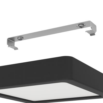 Eglo - himmennettävä LED-kattovalaisin LED/11W/230V musta 16x16 cm