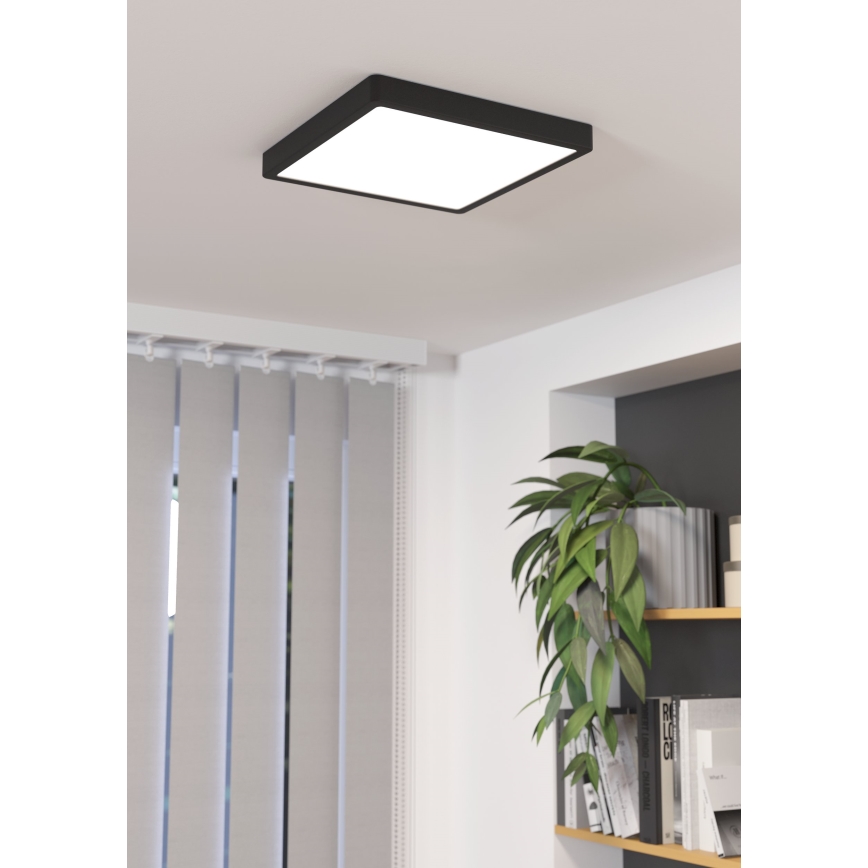 Eglo - LED Himmennettävä kattovalo LED/20,5W/230V musta