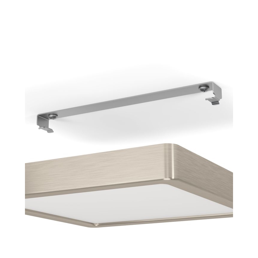 Eglo - Himmennettävä LED-kattovalaisin LED/17W/230V mattakromi