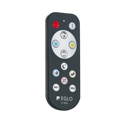 Eglo - LED Himmennettävä kattovalaisin LED/21W/230V + kaukosäädin