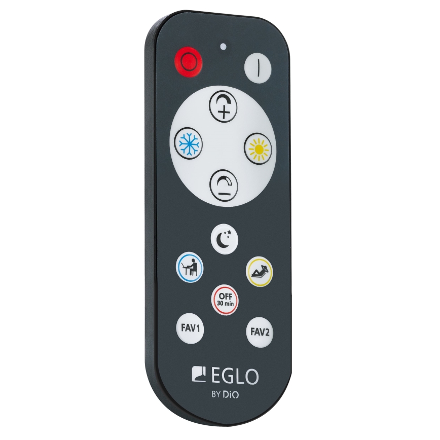 Eglo - LED Himmennettävä kattovalaisin LED/21,5W/230V + kaukosäädin