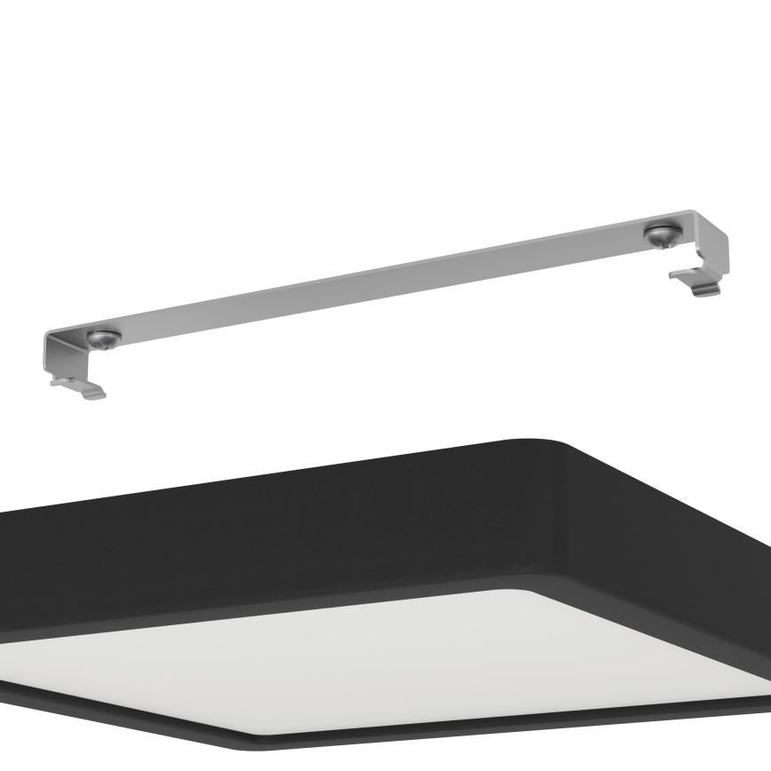 Eglo - LED-kattovalaisin kylpyhuoneeseen LED/17W/230V IP44 musta