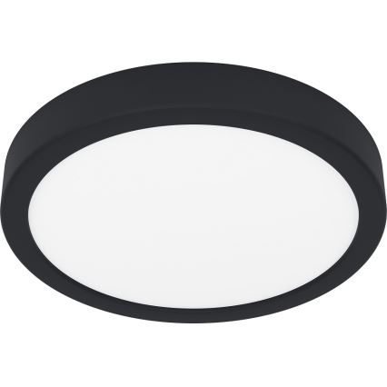 Eglo - LED-kattovalaisin kylpyhuoneeseen LED/17W/230V musta IP44