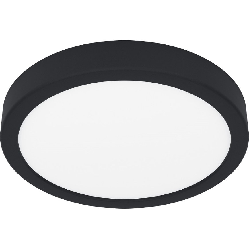 Eglo - LED-kattovalaisin kylpyhuoneeseen LED/17W/230V musta IP44