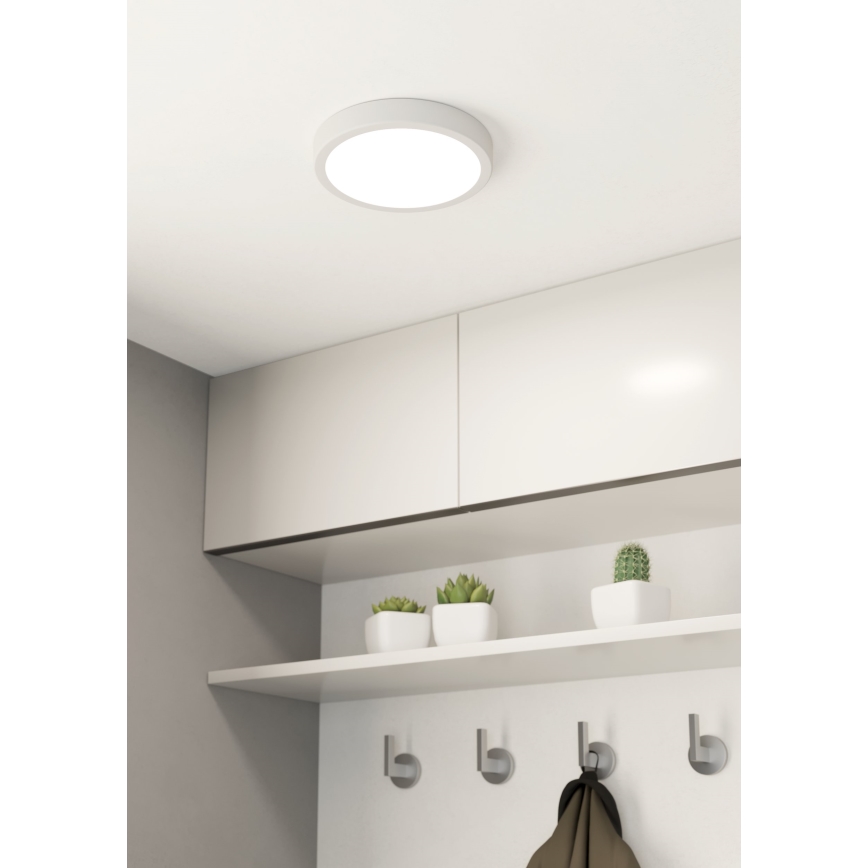 Eglo - LED-kattovalaisin kylpyhuoneeseen LED/17W/230V valkoinen IP44