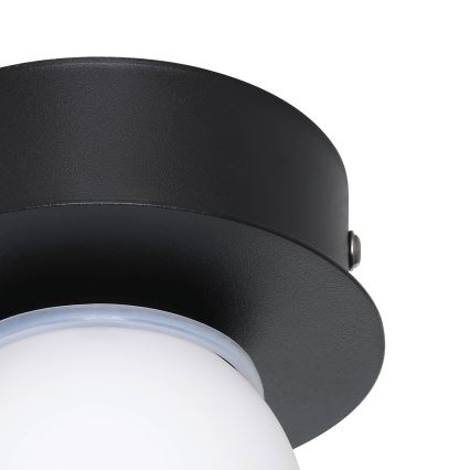 Eglo - LED-kattovalaisin kylpyhuoneeseen LED/3,3W/230V IP44 musta