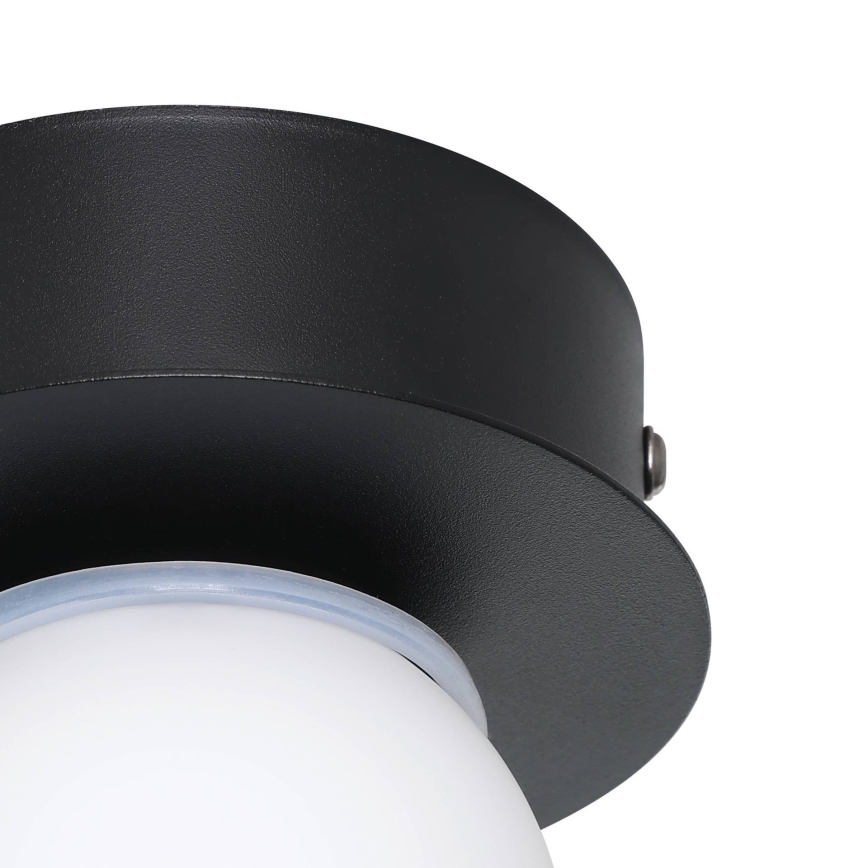 Eglo - LED-kattovalaisin kylpyhuoneeseen LED/3,3W/230V IP44 musta