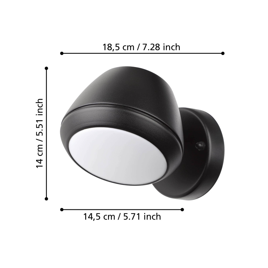 Eglo - LED-ulkoseinävalaisin 1xGU10/4,6/230V IP44