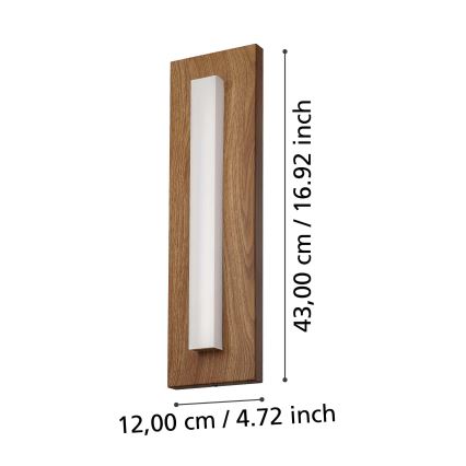 Eglo - LED-ulkoseinävalaisin LED/7W/230V IP44