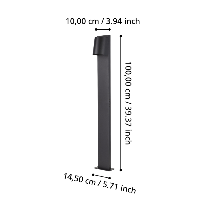 Eglo - LED-ulkolamppu 1xGU10/4,6W/230V IP54