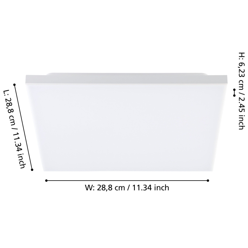 Eglo - LED-kattovalaisin LED/10,8W/230V