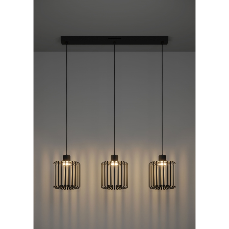 Eglo - LED RGBW Himmennettävä kattokruunu johdossa 3xLED/3,7W/230V 2700-6500K