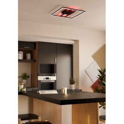 Eglo - LED RGBW Himmennettävä kattovalo LED/21W/230V