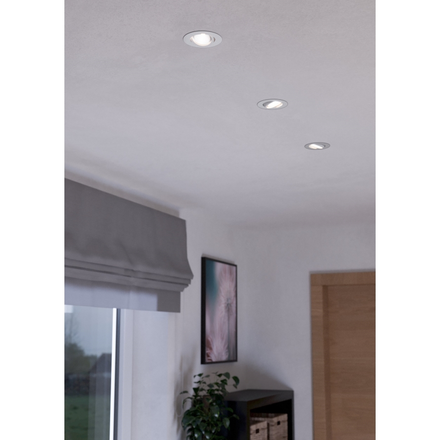Eglo - SETTI 3xLED Himmennysvalo 3xLED/6W/230V valkoinen