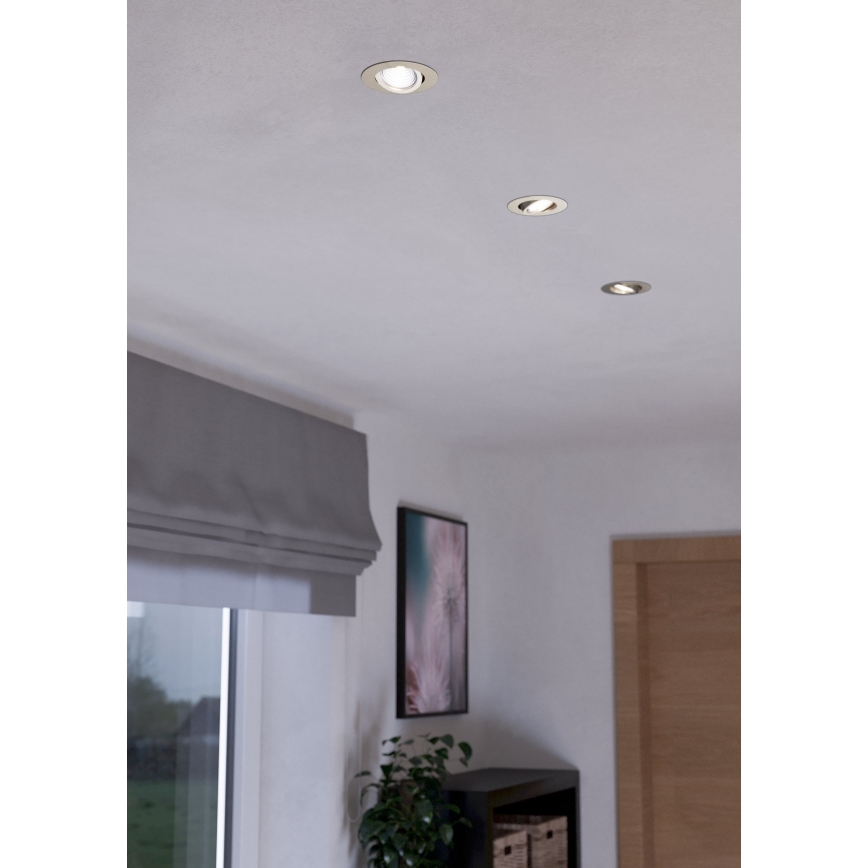 Eglo - SETTI 3xLED Himmennysvalo 3xLED/6W/230V mattakromi