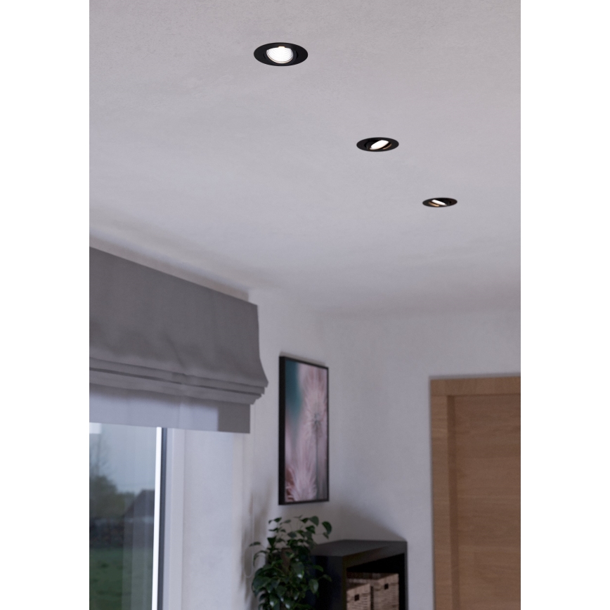 Eglo - SETTI 3x LED Himmennettävä upotettava valo SALICETO LED/6W/230V