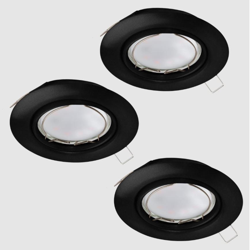 Eglo - SETTI 3x LED upotettava valo PENETO 1xGU10/4,6W/230V
