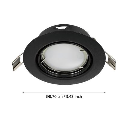 Eglo - SETTI 3x LED upotettava valo PENETO 1xGU10/4,6W/230V