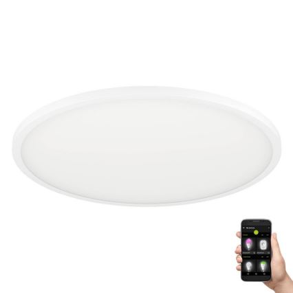 Eglo - Himmennettävä LED-kattovalaisin LED/33,5W/230V halkaisija 45 cm valkoinen