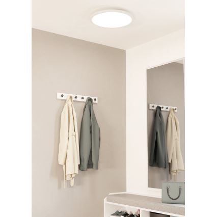 Eglo - Himmennettävä LED-kattovalaisin LED/33,5W/230V halkaisija 45 cm valkoinen