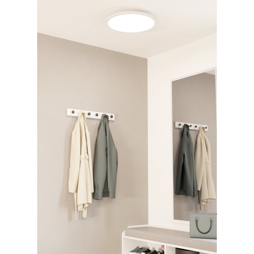 Eglo - Himmennettävä LED-kattovalaisin LED/33,5W/230V halkaisija 45 cm valkoinen