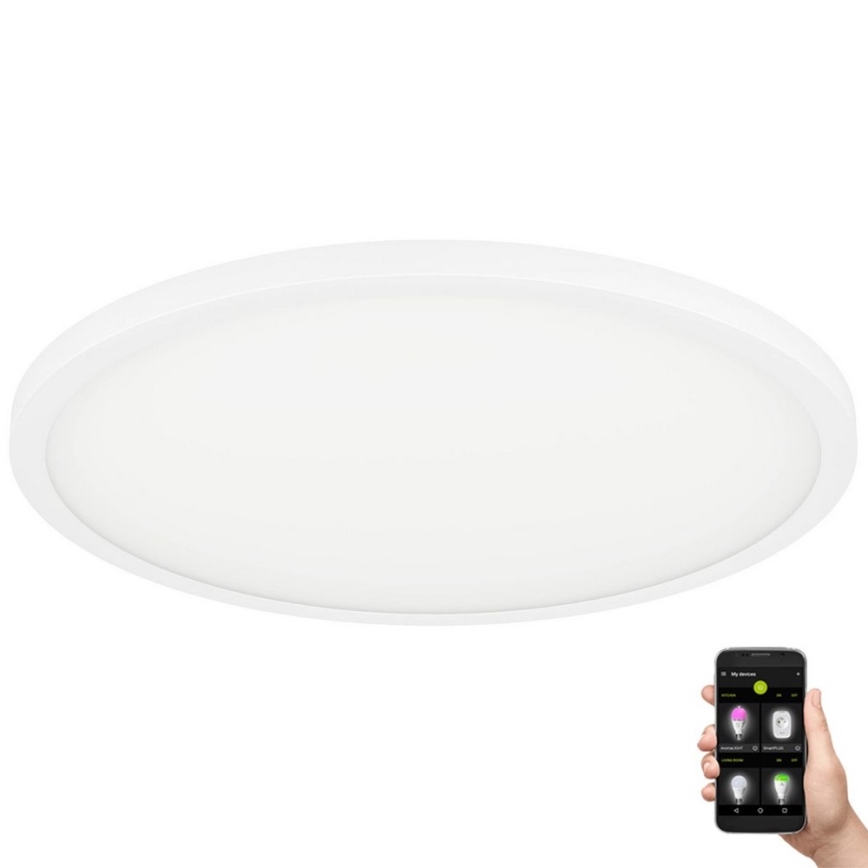 Eglo - Himmennettävä LED-kattovalaisin LED/41W/230V halkaisija 60 cm valkoinen