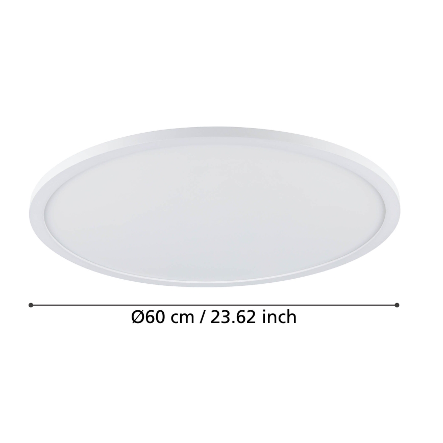 Eglo - Himmennettävä LED-kattovalaisin LED/41W/230V halkaisija 60 cm valkoinen