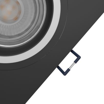 Eglo - LED RGBW Himmennettävä riippuva kattovalaisin LED/4,7W/230V musta