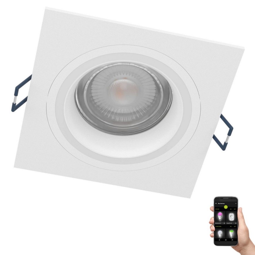 Eglo - LED RGBW Himmennettävä riippuva kattovalaisin LED/4,7W/230V valkoinen