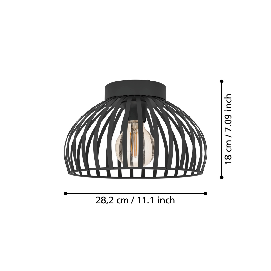 Eglo - Kattovalo 1xE27/40W/230V halkaisija 28 cm