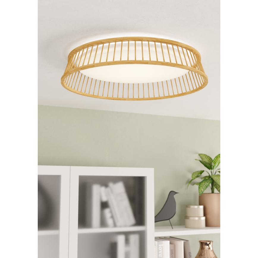 Eglo - LED-kattovalaisin LED/20W/230V ruskea