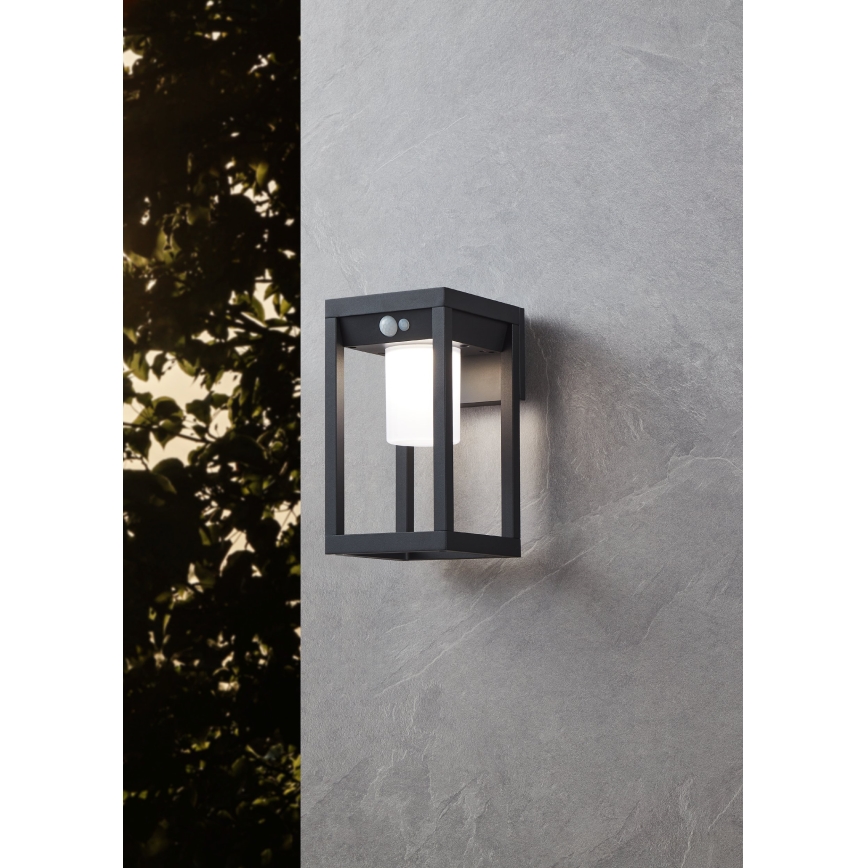 Eglo - LED-seinäaurinkovalaisin anturilla LED/3,7W/3,7V IP44