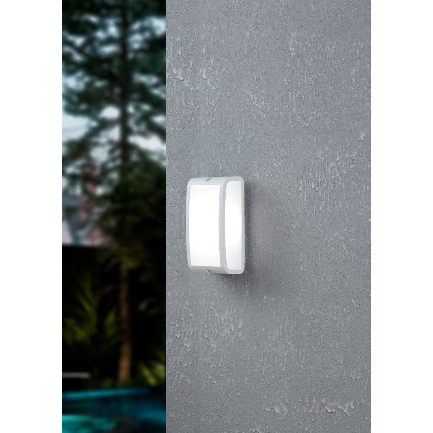 Eglo - LED-ulkoseinävalaisin LED/10,5W/230V valkoinen IP54