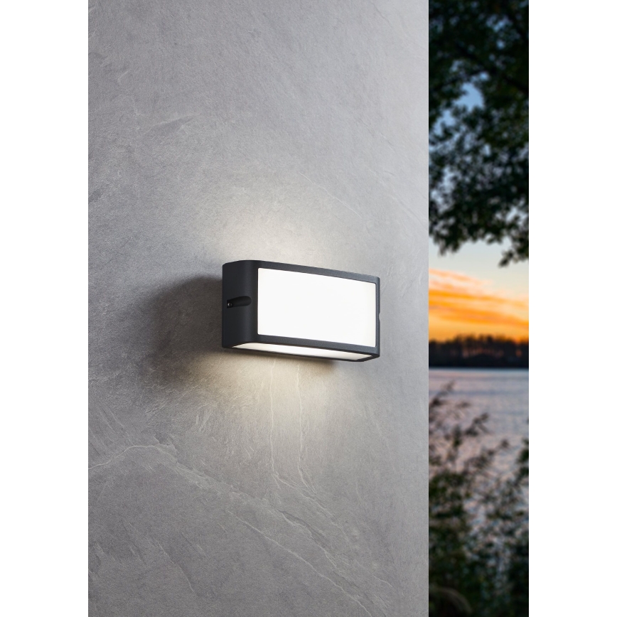 Eglo - LED-ulkoseinävalaisin LED/10,5W/230V antrasiitti IP54