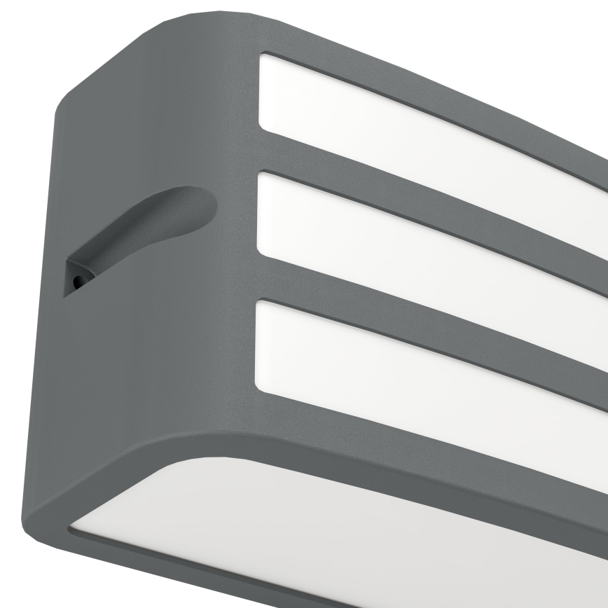 Eglo - Ulkoseinävalaisin 1xE27/40W/230V antrasiitti IP54