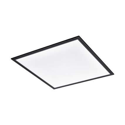 Eglo - LED-kattovalaisin LED/33W/230V 60x60 cm musta