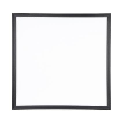 Eglo - LED-kattovalaisin LED/33W/230V 60x60 cm musta